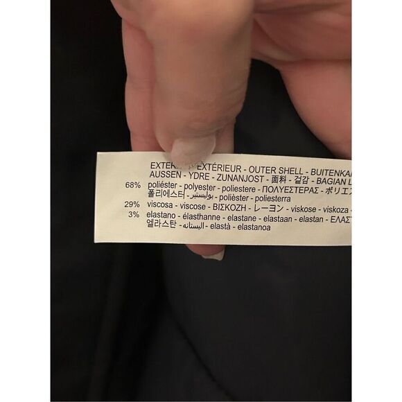 NWOT Zara water repellent Thermore utility puffer jacket black size S - Picture 10 of 11